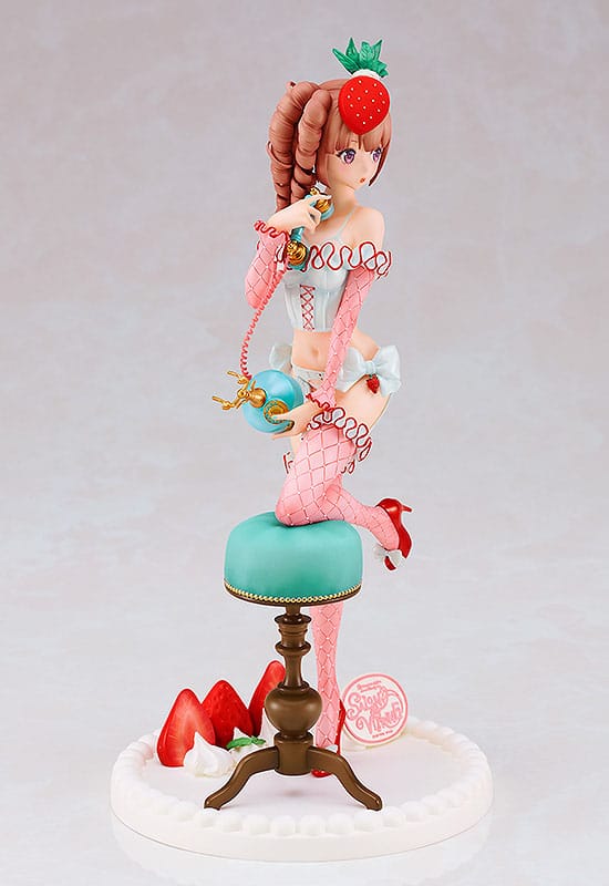 Salon de Vitrine PVC Statue 1/6 Strawberry Shortcake Bustier Girl 26 cm