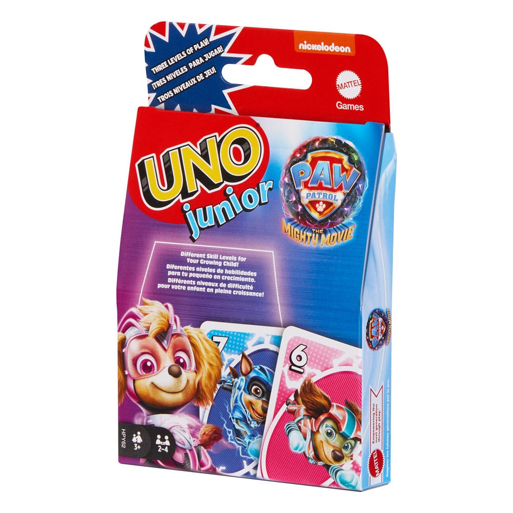 Paw Patrol - Der Mighty Kinofilm Kartenspiel UNO Junior
