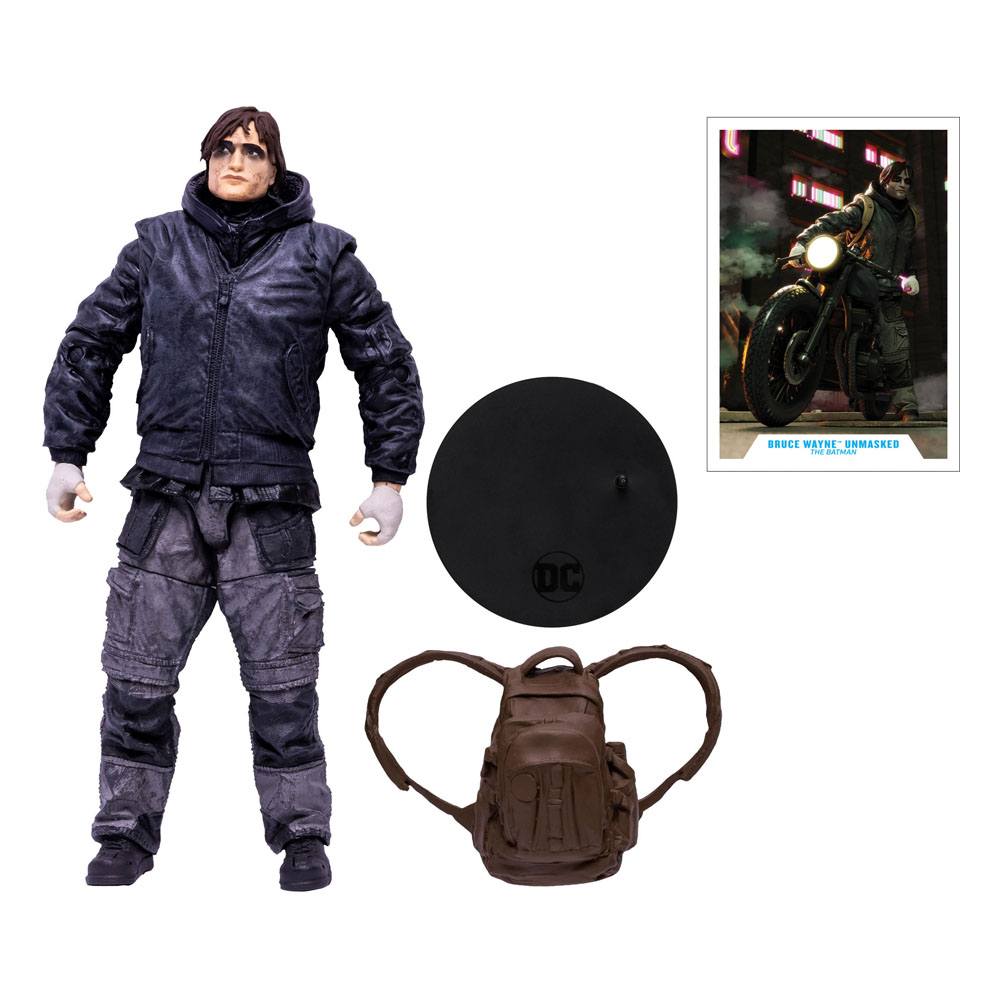 DC Multiverse Actionfigur Bruce Wayne Drifter Unmasked 18 cm