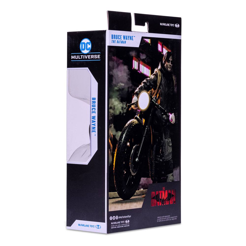 DC Multiverse Actionfigur Bruce Wayne Drifter Unmasked 18 cm