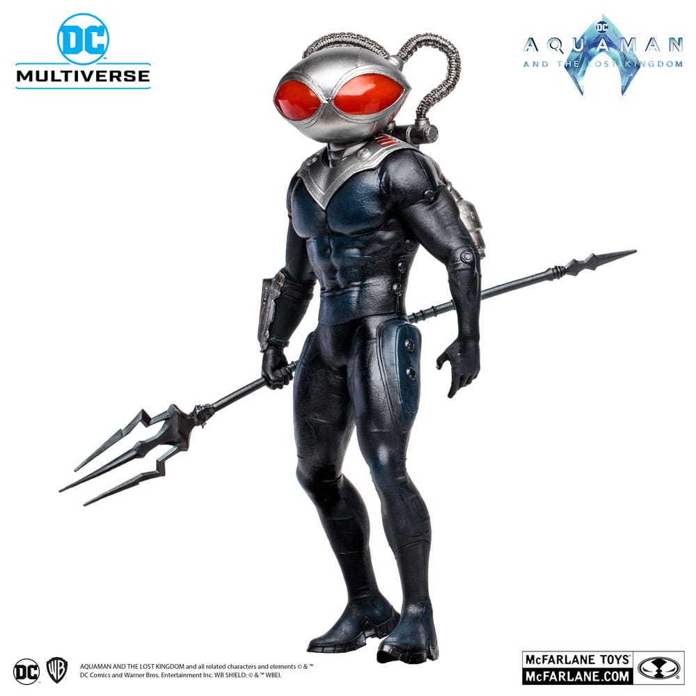 Aquaman and the Lost Kingdom DC Multiverse Megafig Actionfigur Black Manta 30 cm