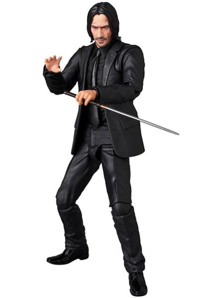John Wick MAFEX Actionfigur John Wick (Chapter 3) Parabellum 16 cm