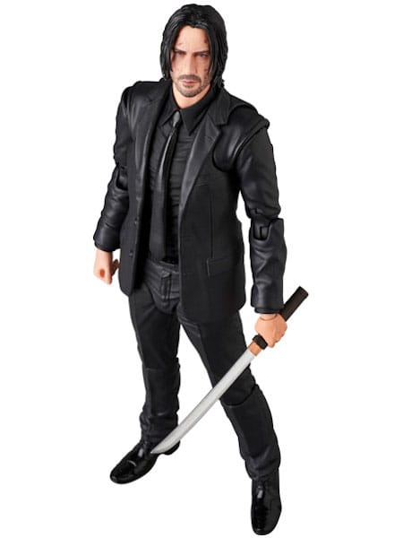 John Wick MAFEX Actionfigur John Wick (Chapter 3) Parabellum 16 cm