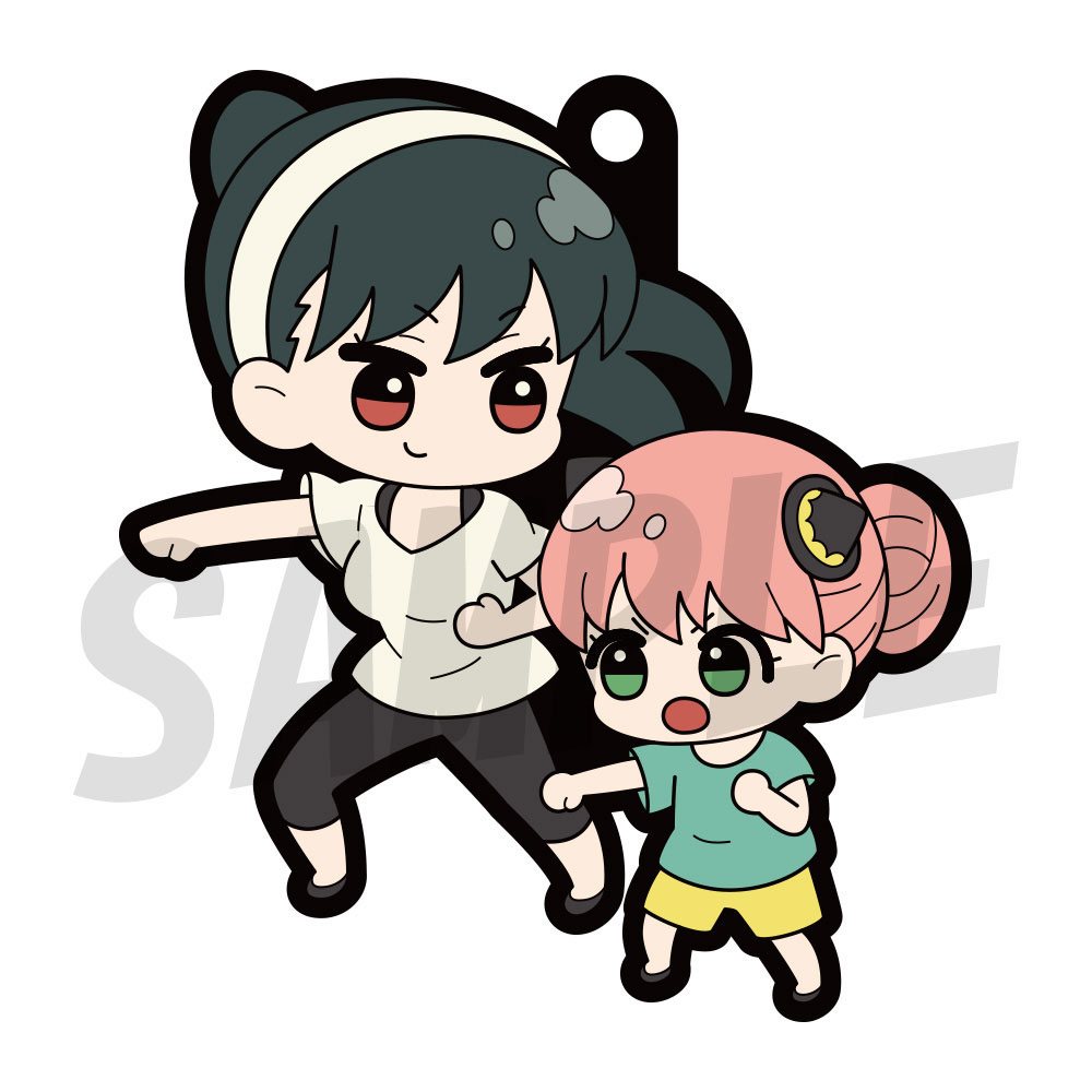 Spy x Family Gummi-Anhänger 6 cm Sortiment Buddy Collection (6)