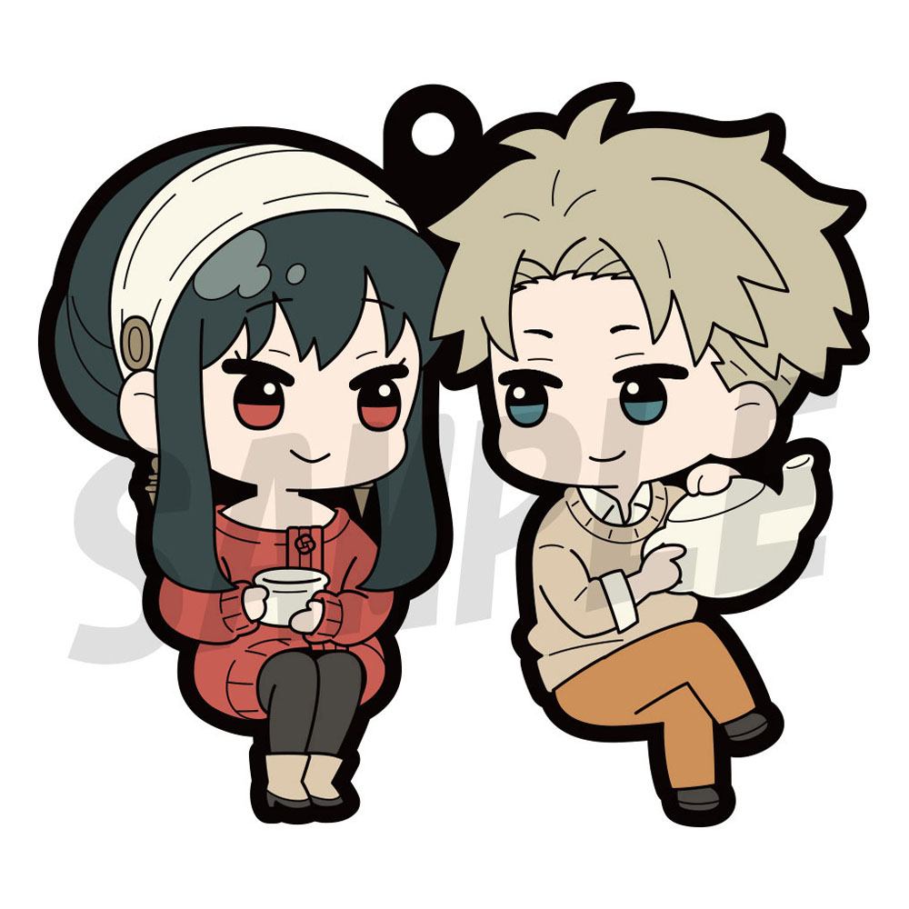 Spy x Family Gummi-Anhänger 6 cm Sortiment Buddy Collection (6)