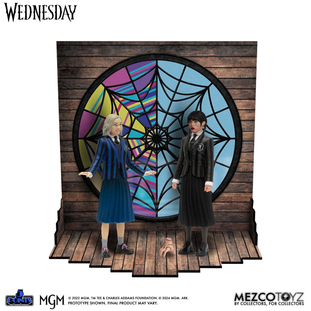 Wednesday 5 Points Figuren Wednesday & Enid Boxed Set 10 cm