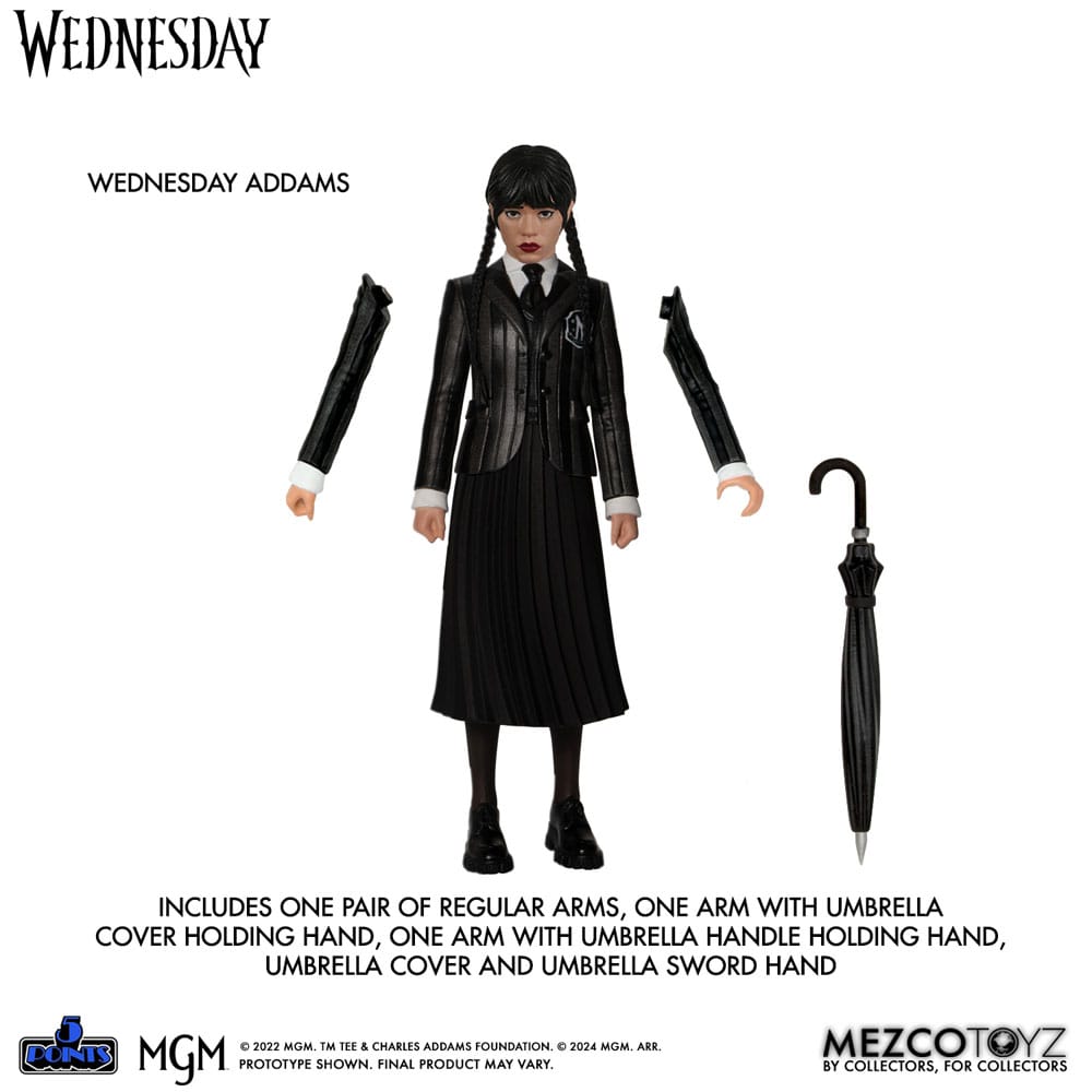 Wednesday 5 Points Figuren Wednesday & Enid Boxed Set 10 cm