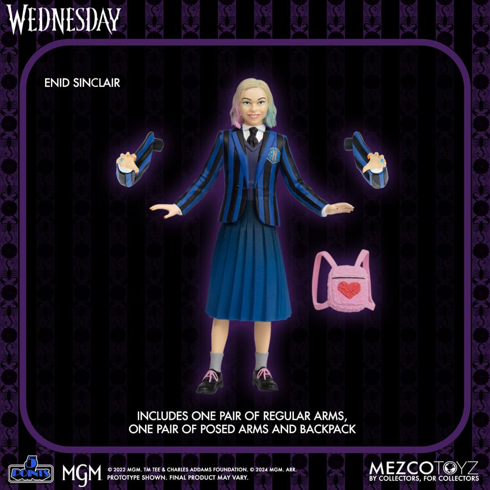 Wednesday 5 Points Figuren Wednesday & Enid Boxed Set 10 cm