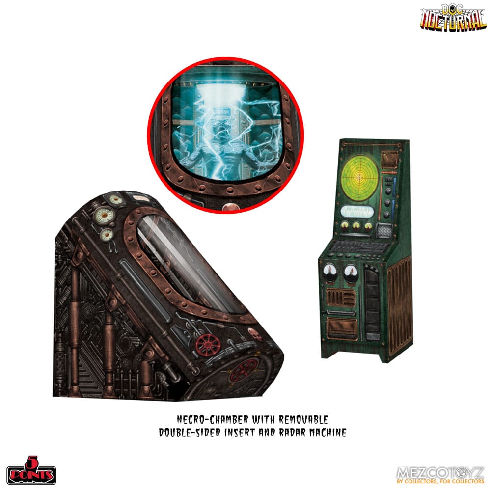 Doc Nocturnal 5 Points Actionfiguren Nocturnal Tower Playset 9 cm