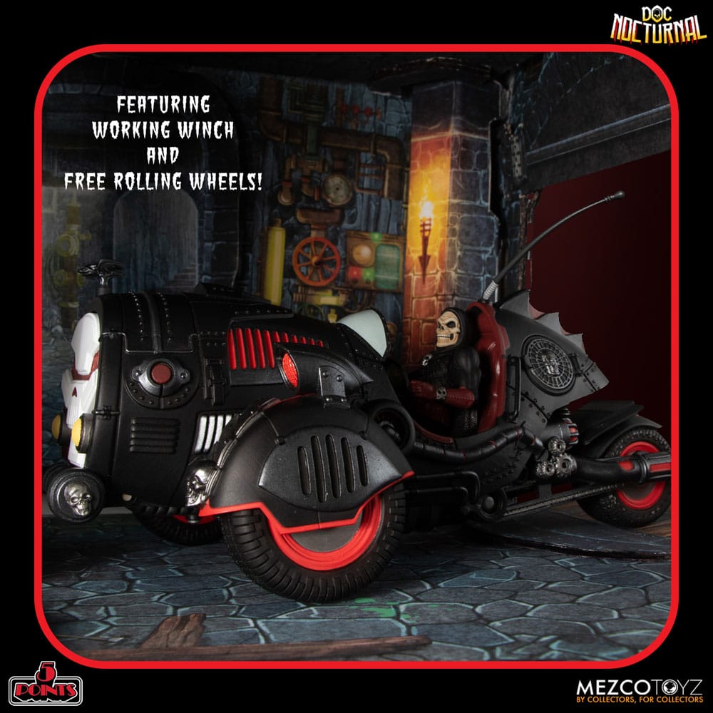 Doc Nocturnal 5 Points Actionfiguren Nocturnal Tower Playset 9 cm