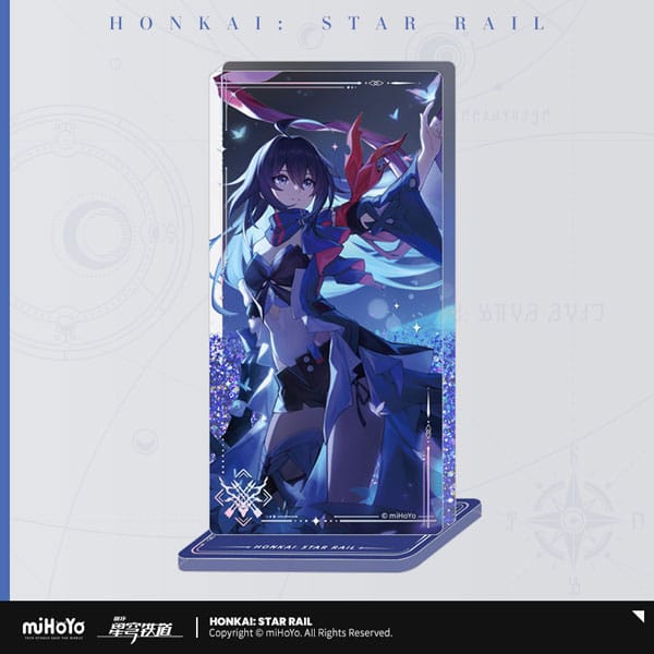 Honkai: Star Rail Light Cone Acryl Ornament mit Glitzer: Seele In the Night 7 cm
