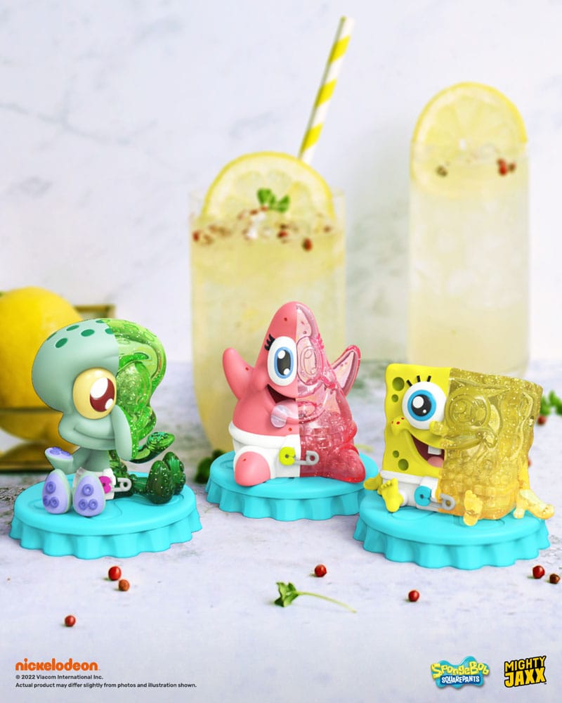 Spongebob Schwammkopf Blind Box Kandy x Jason Freeny Collection Spongebob (Soda Edition) Display (6)