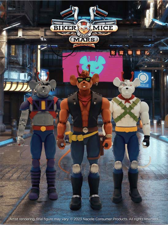 Biker Mice From Mars Actionfiguren 17 cm Sortiment (6)