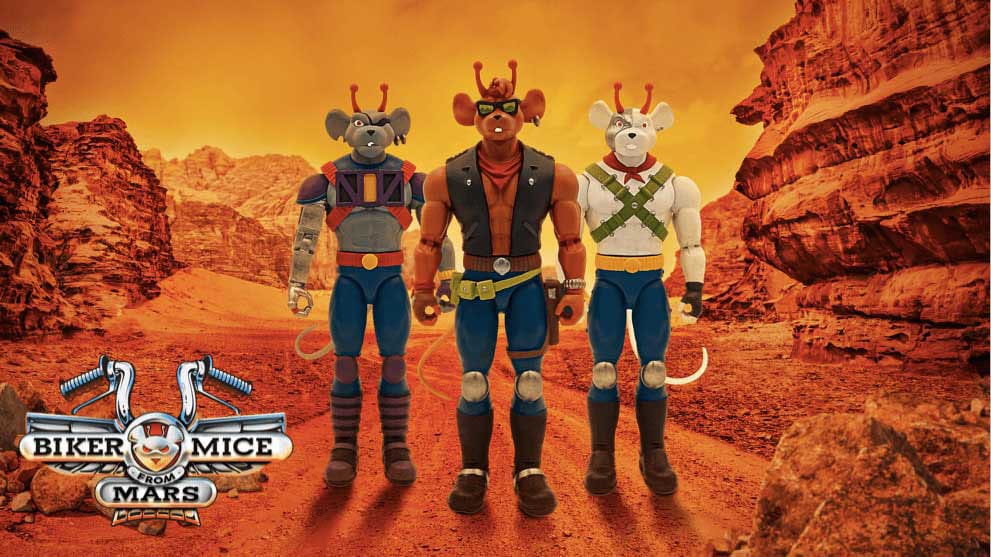 Biker Mice From Mars Actionfiguren 17 cm Sortiment (6)