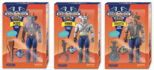 Biker Mice From Mars Actionfiguren 17 cm Sortiment (6)