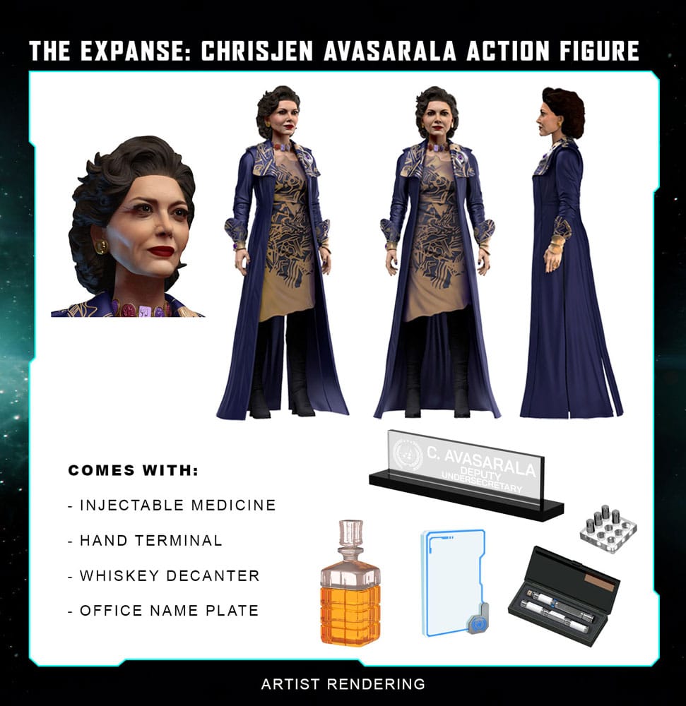 The Expanse Actionfigur Chrisjen Avasarala 20 cm