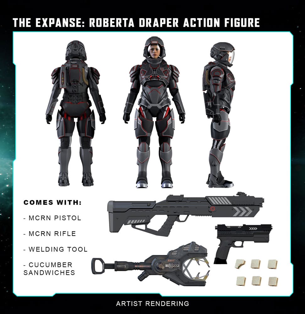 The Expanse Actionfigur Roberta Draper 20 cm