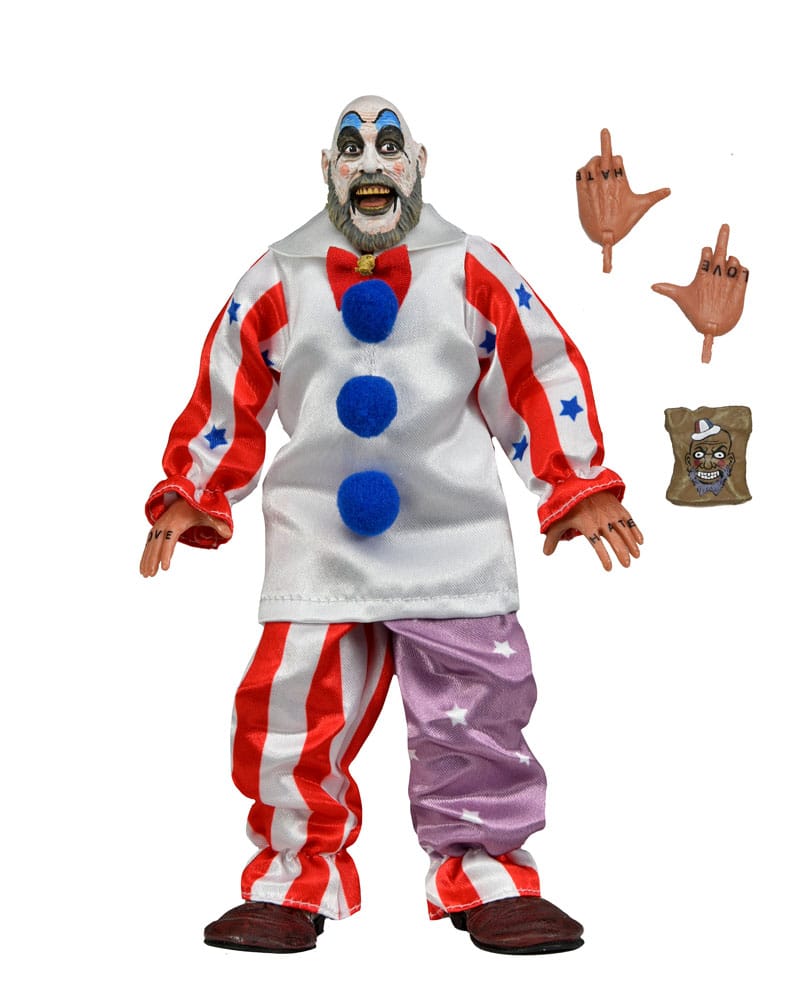 Haus der 1000 Leichen Clothed Actionfigur Captain Spaulding 20 cm