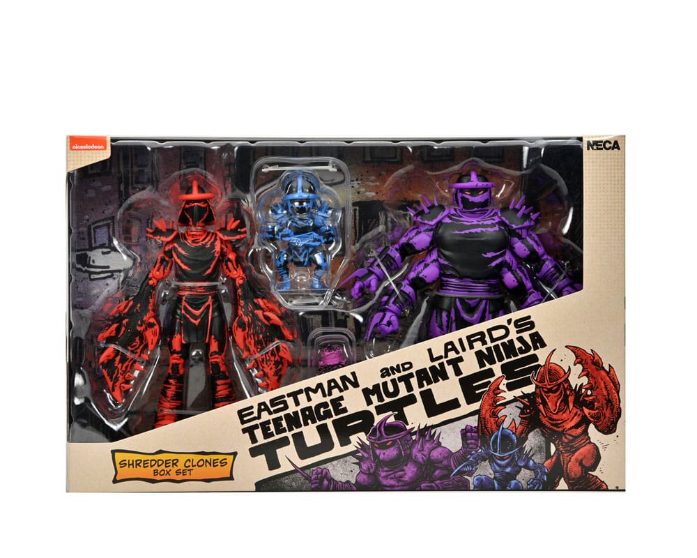 Teenage Mutant Ninja Turtles (Mirage Comics) Actionfiguren Shredder Clones Box Set 18 cm