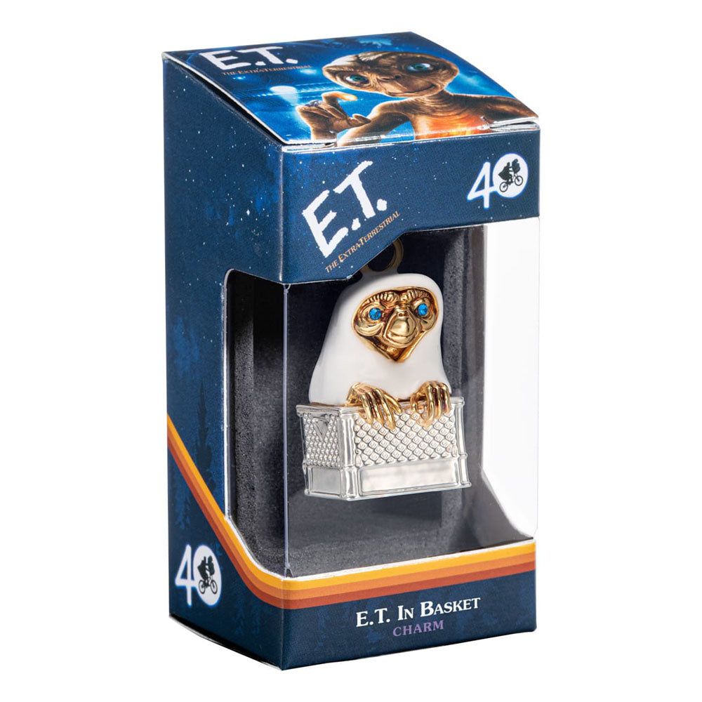 E.T. - Der Außerirdische Anhänger für Lumos Bettelarmband E.T. In the Basket (vergoldet & versilbert)