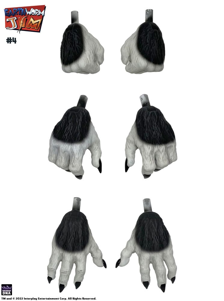 Earthworm Jim Actionfigur Wave 1: Bob the Killer Goldfish & #4 15 cm