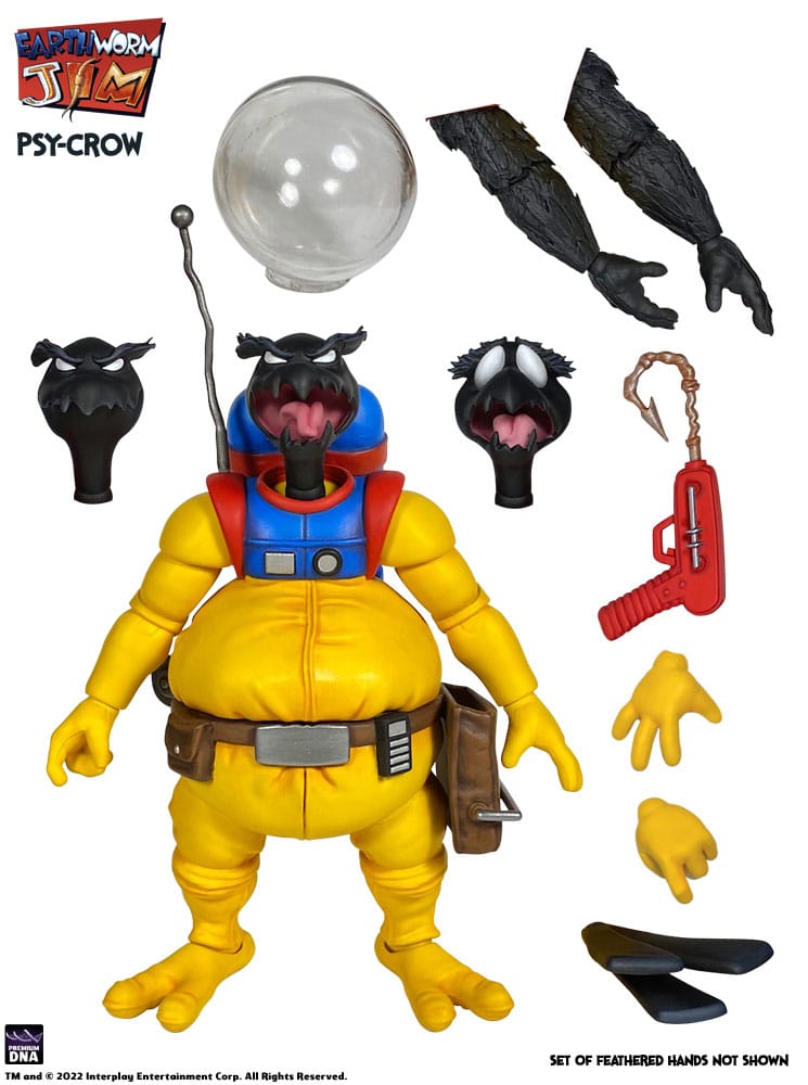 Earthworm Jim Actionfigur Wave 1: Psy-Crow 15 cm