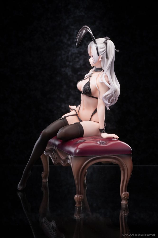 Original Character Statue 1/7 Black Bunny Girl Tana 23 cm