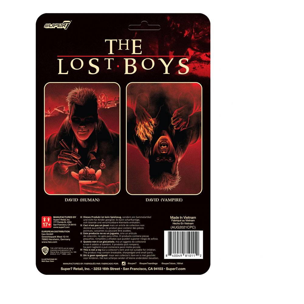 The Lost Boys ReAction Actionfigur David (Human) 10 cm