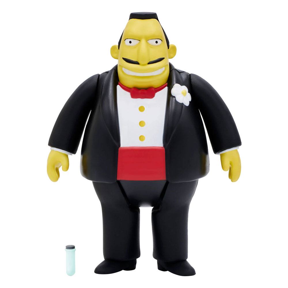 Die Simpsons ReAction Actionfigur Wave 1 McBain - Senator Mendoza 10 cm