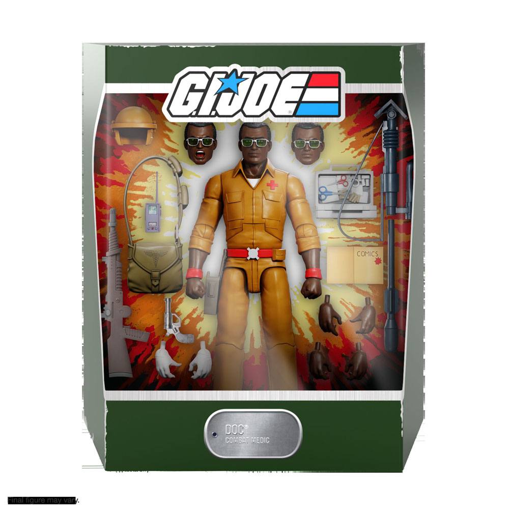 G.I. Joe Ultimates Actionfigur Doc 18 cm