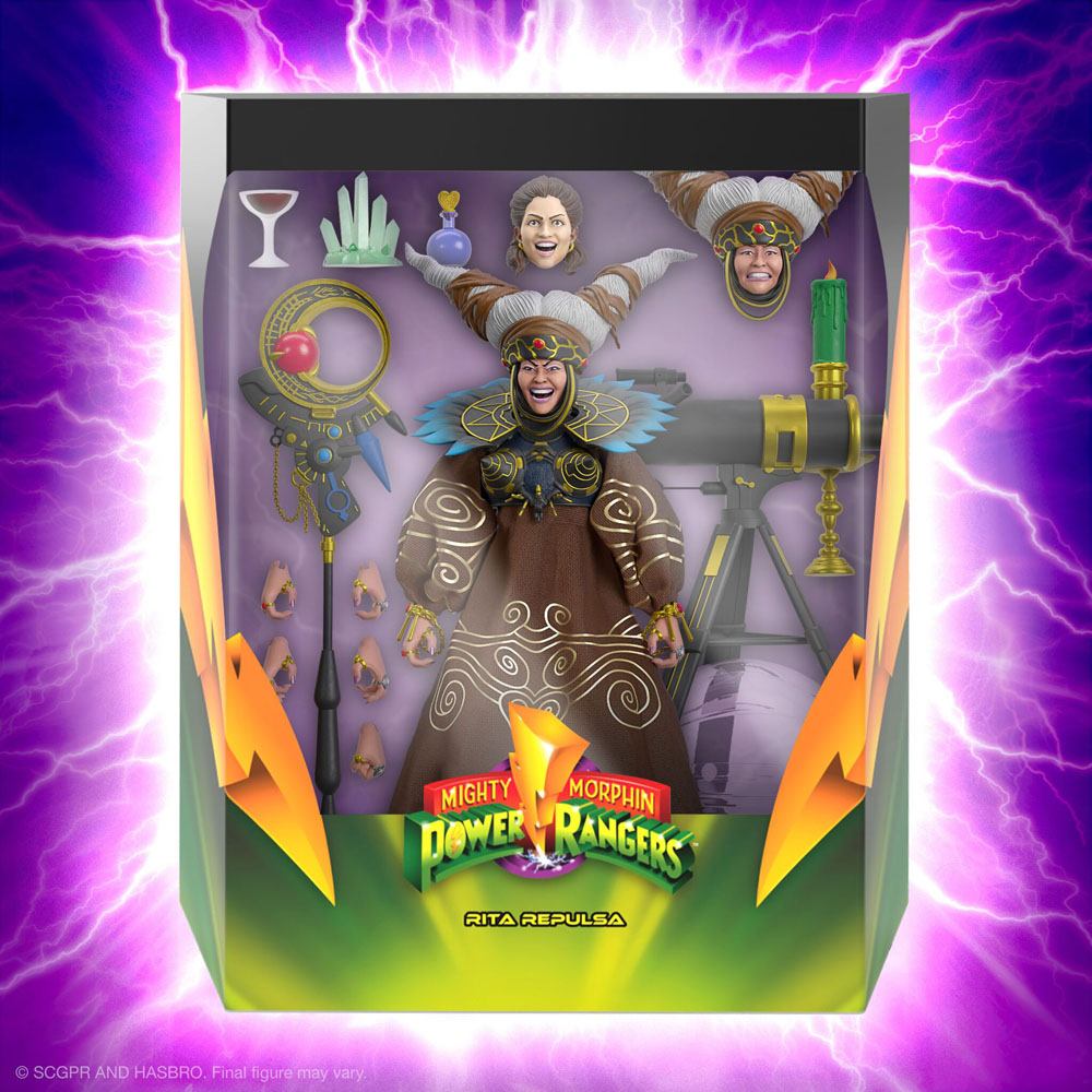 Mighty Morphin Power Rangers Ultimates Actionfigur Rita Repulsa 18 cm