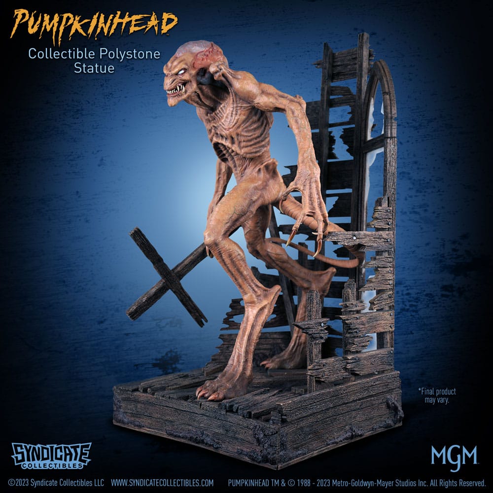 Das Halloween Monster Statue 1/10 Pumpkinhead Classic Edition 28 cm