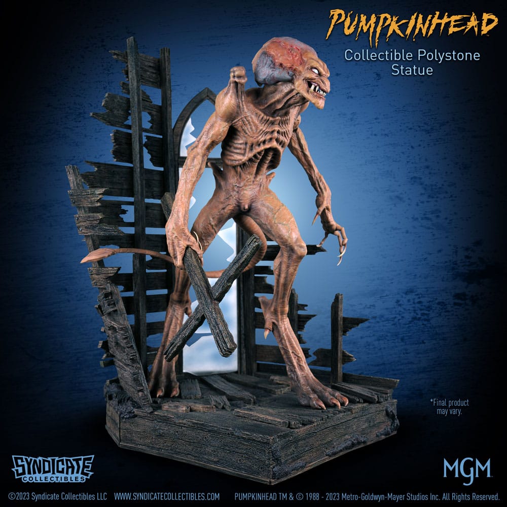 Das Halloween Monster Statue 1/10 Pumpkinhead Classic Edition 28 cm