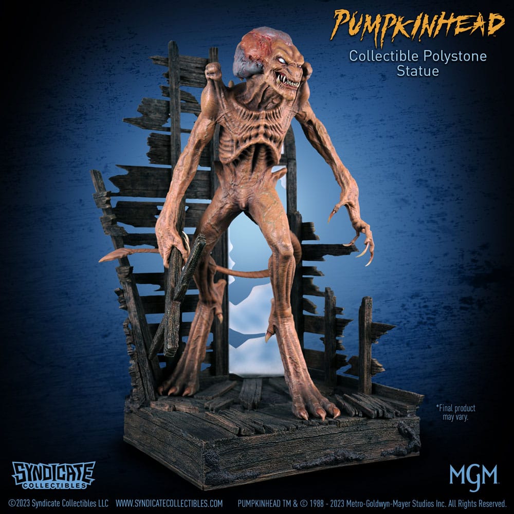 Das Halloween Monster Statue 1/10 Pumpkinhead Classic Edition 28 cm