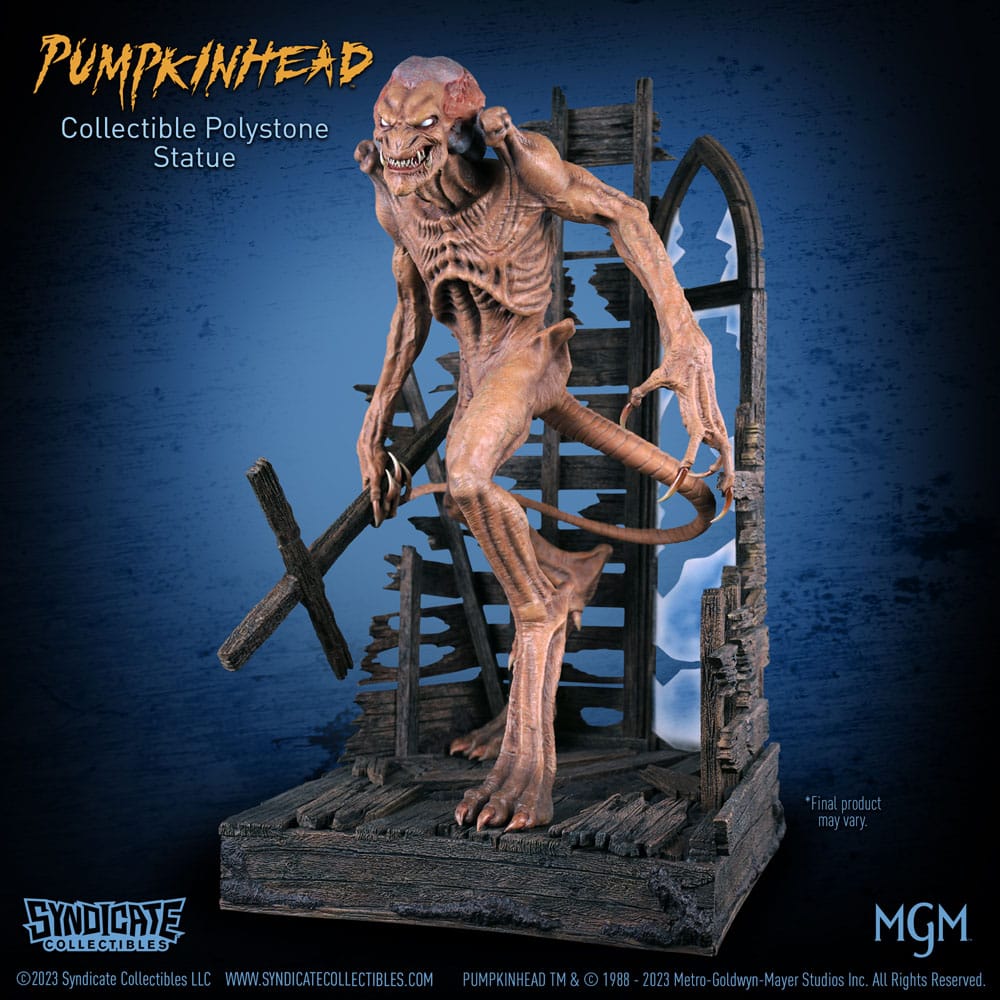 Das Halloween Monster Statue 1/10 Pumpkinhead Classic Edition 28 cm