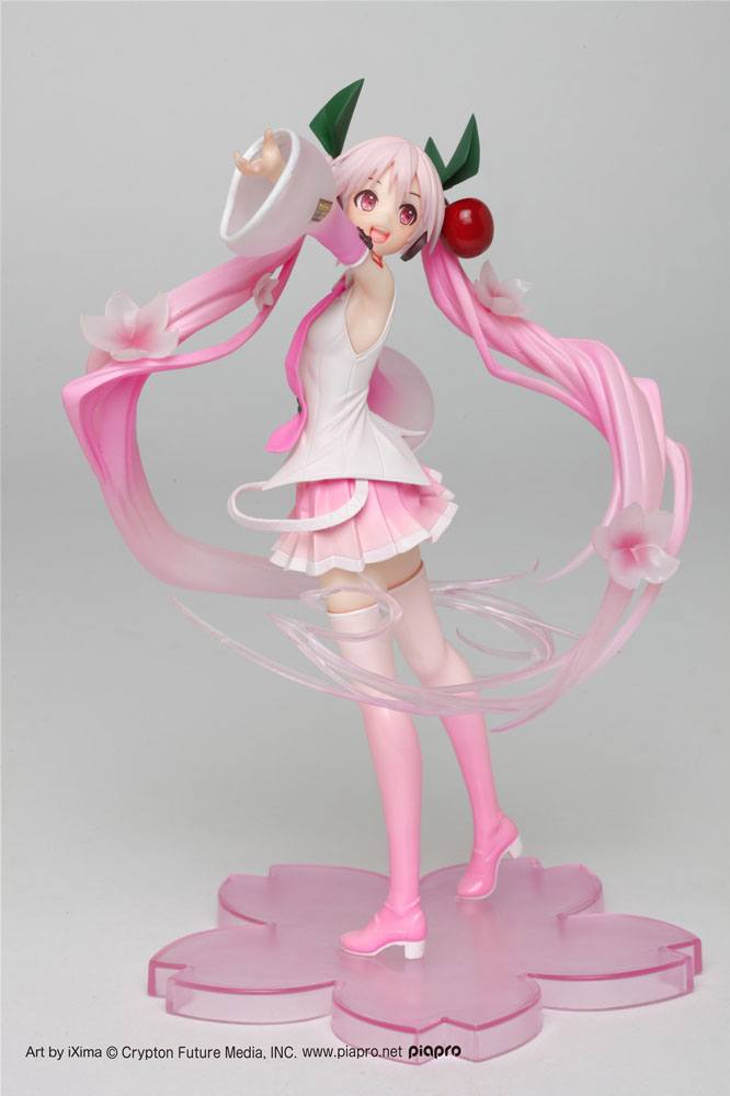 Vocaloid PVC Statue Sakura Miku Newly Written 2020 Ver. 20 cm