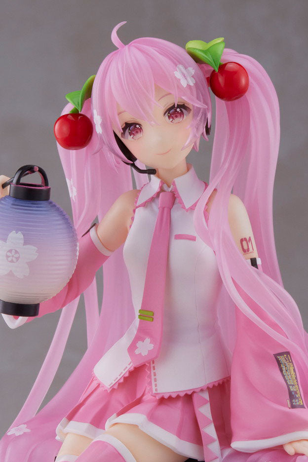 Sakura Miku AMP+ PVC Statue Sakura Lantern Ver. 20 cm