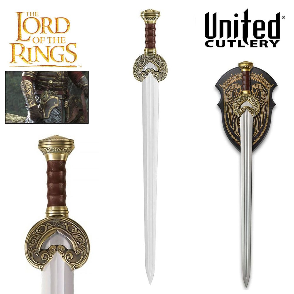 Herr der Ringe Replik 1/1 Herugrim Schwert (Battle Forged Edition) 107 cm