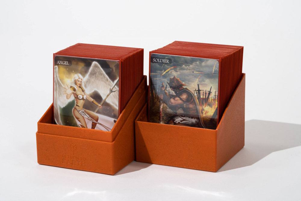 Ultimate Guard Return To Earth Boulder Deck Case 100+ Standardgröße Orange