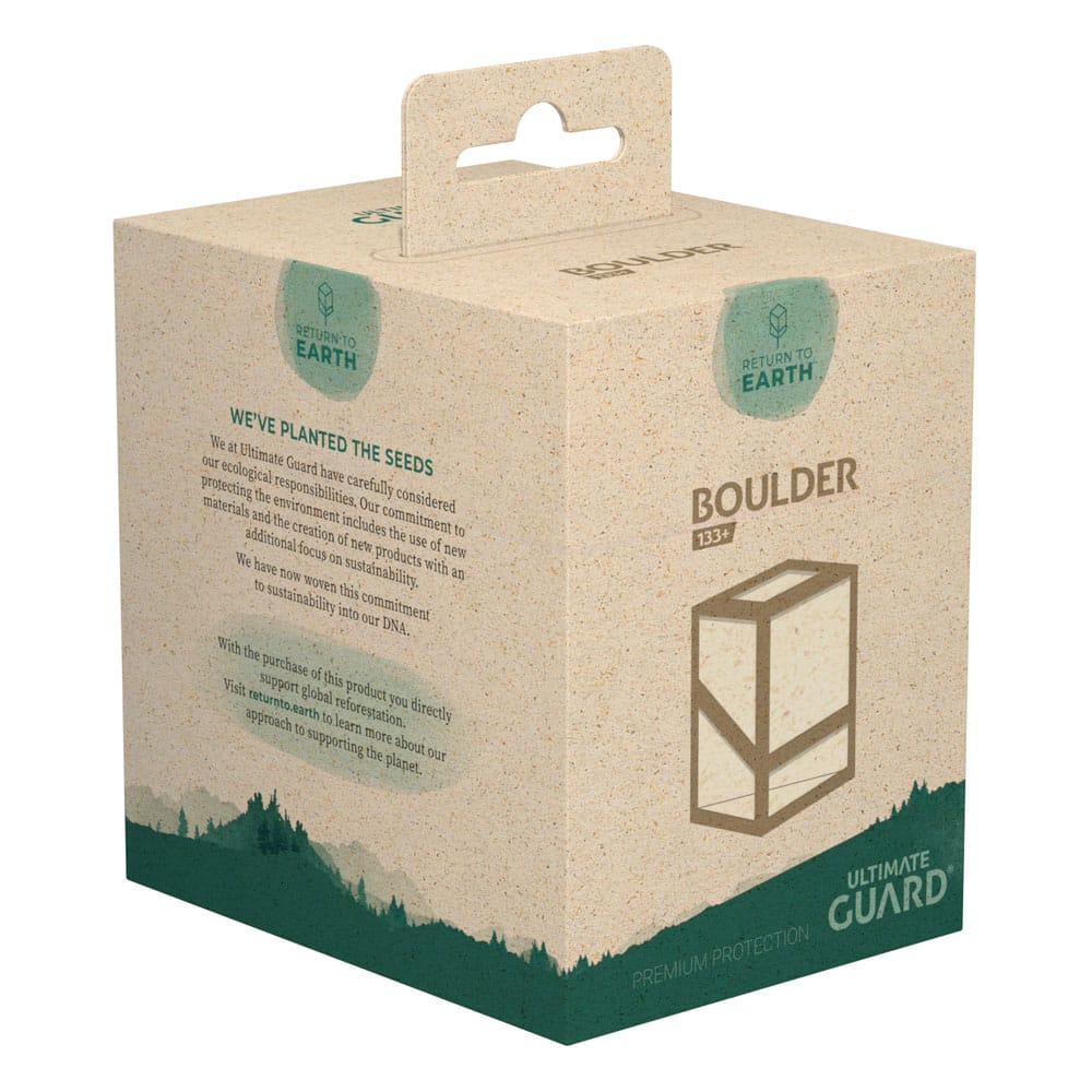 Ultimate Guard Return To Earth Boulder Deck Case 133+ Standardgröße Natural