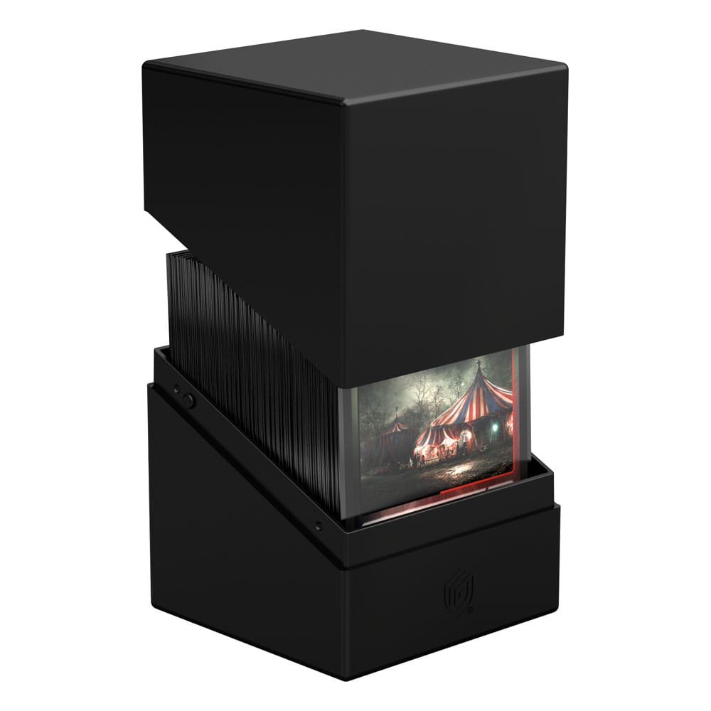 Ultimate Guard Boulder Deck Case 100+ Solid Schwarz