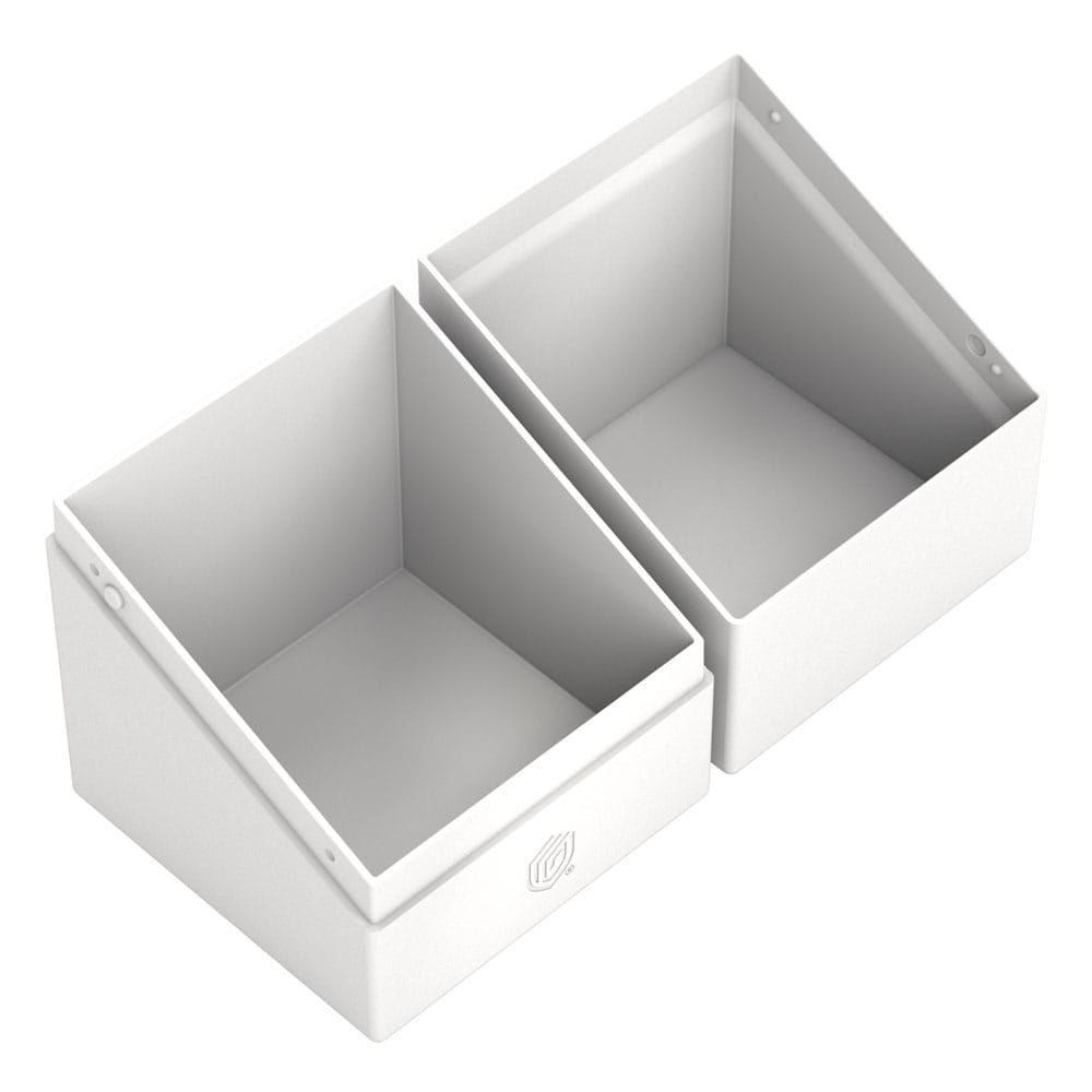 Ultimate Guard Boulder Deck Case 100+ Solid Weiß