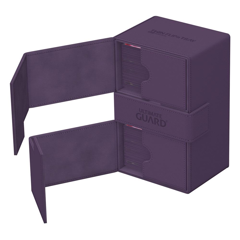 Ultimate Guard Twin Flip`n`Tray 160+ XenoSkin Monocolor Violett