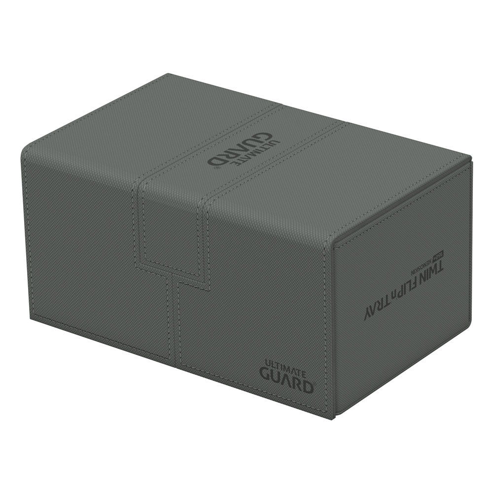 Ultimate Guard Twin Flip`n`Tray 160+ XenoSkin Monocolor Grau