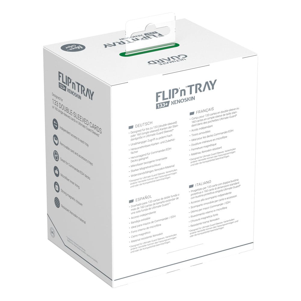 Ultimate Guard Flip`n`Tray 133+ XenoSkin Grün