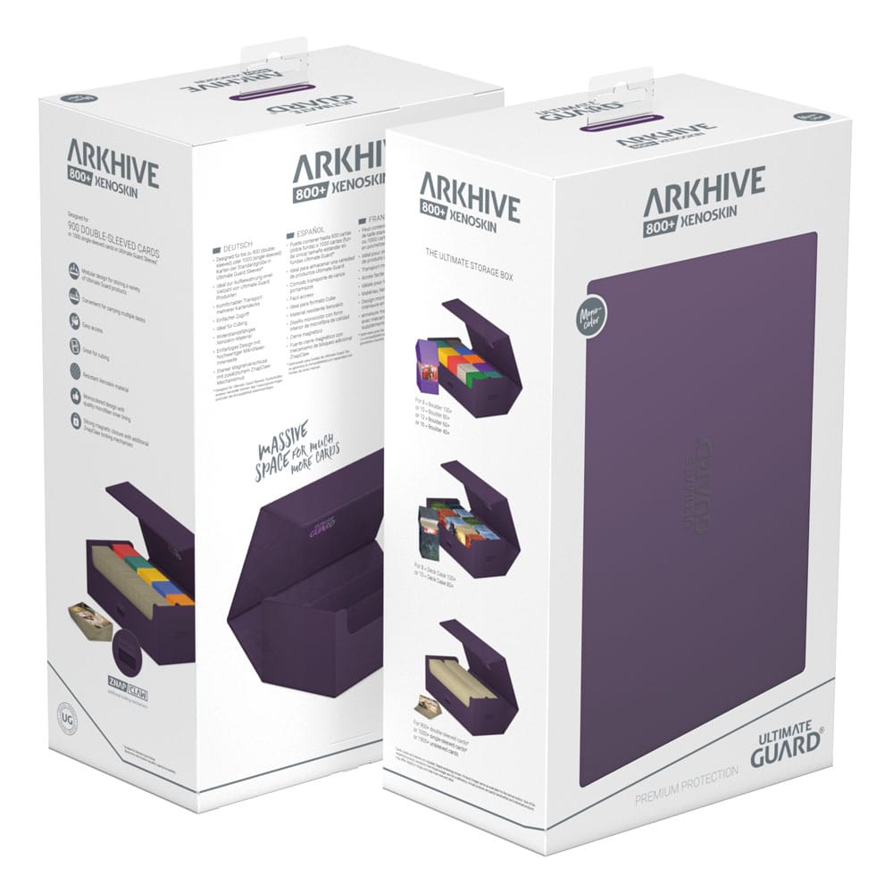 Ultimate Guard Arkhive 800+ XenoSkin Monocolor Violett