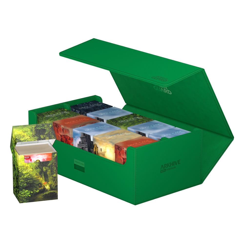 Ultimate Guard Arkhive 800+ XenoSkin Monocolor Grün