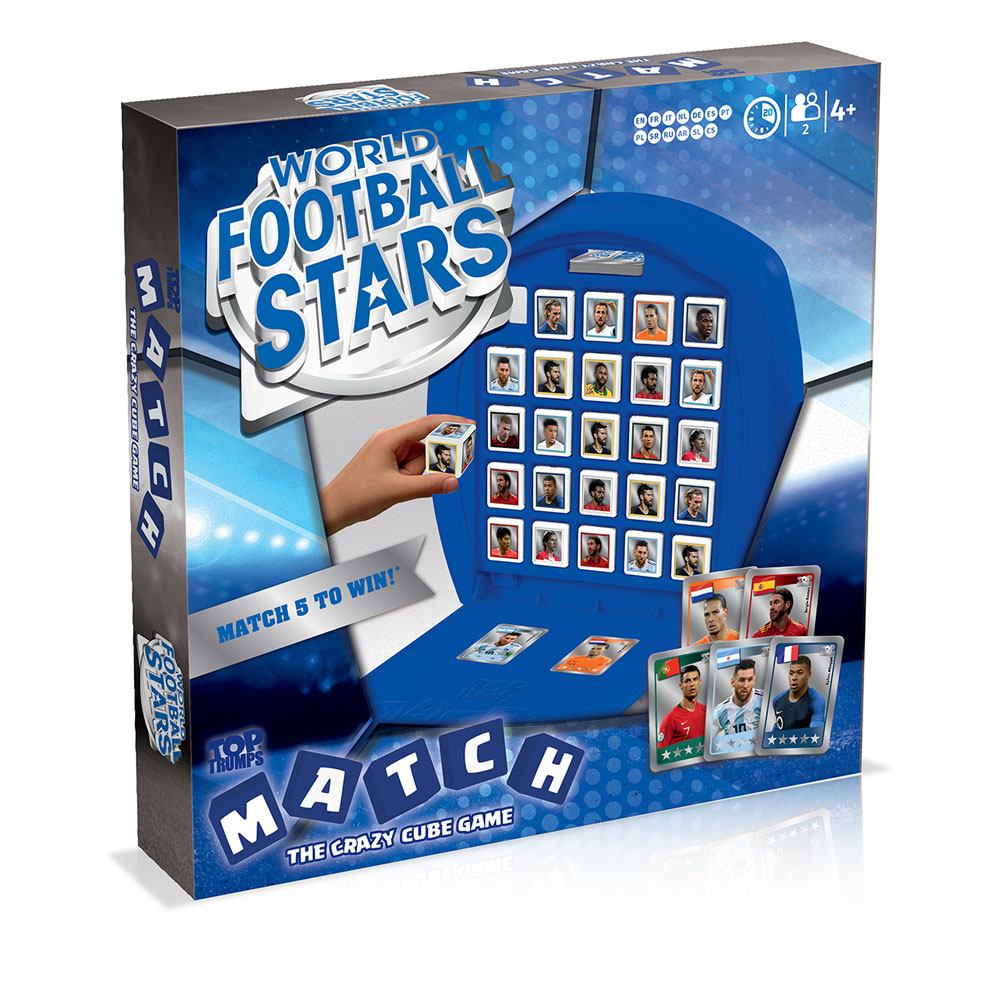 Weltfußballstars Strategiespiel Top Trumps Match