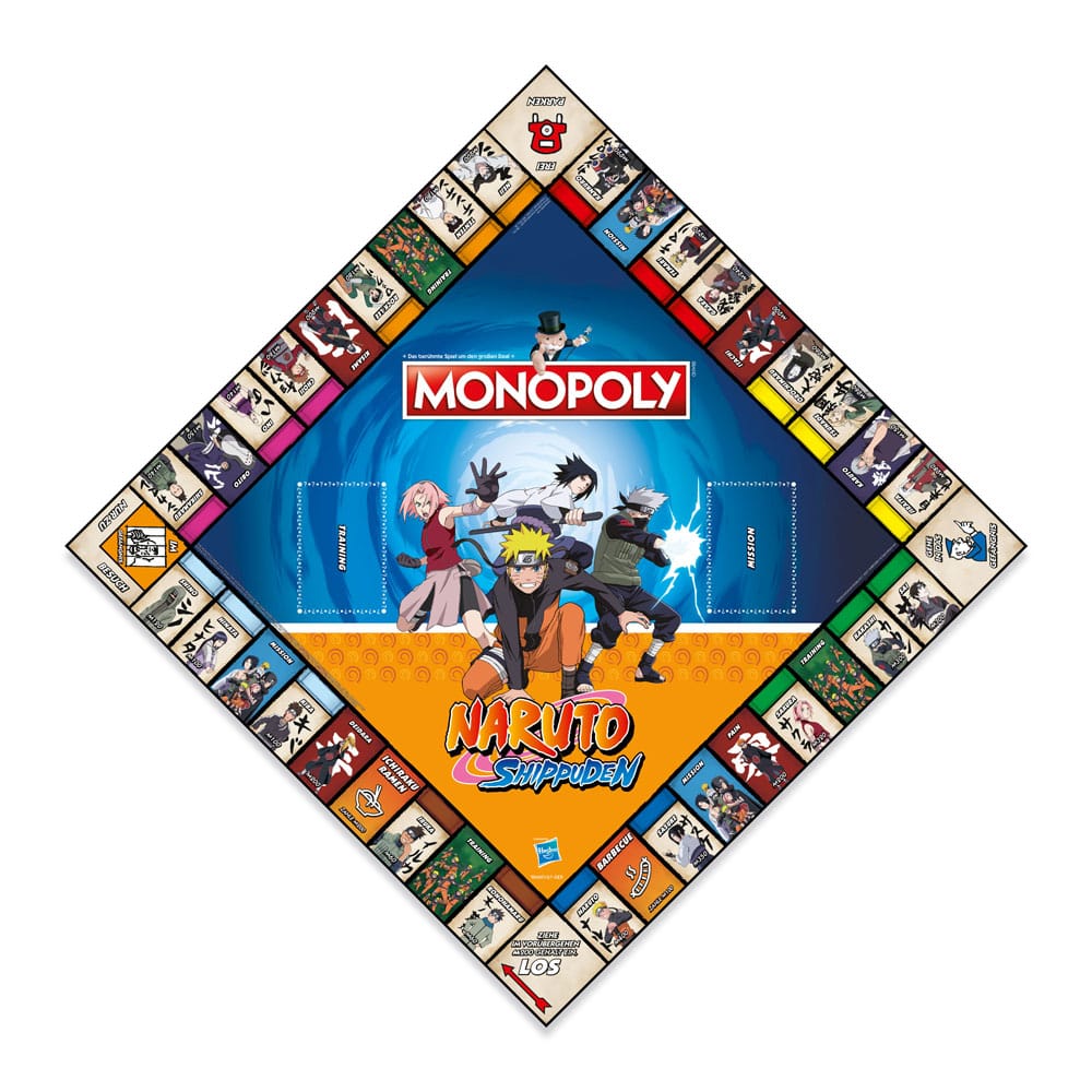 Monopoly Brettspiel Naruto Shippuden *Deutsche Version*