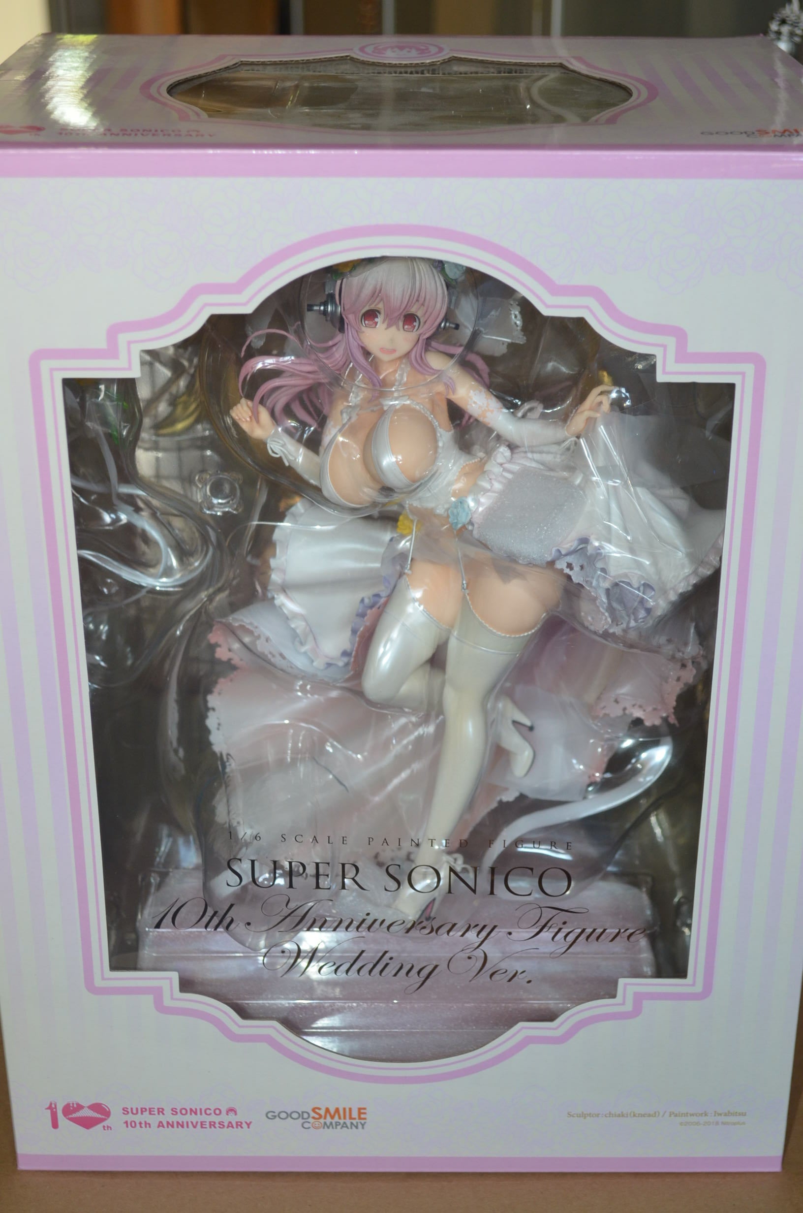 Super Sonico PVC Statue 1/6 Super Sonico 10th Anniversary Wedding Ver. 35 cm (DAP)